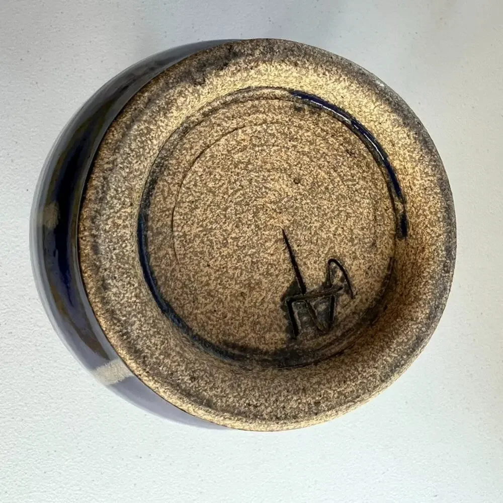 Studio Art Pottery Stoneware Vase 10